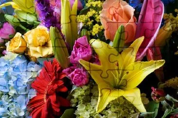 Flowers arrangement jigsaw puzzle