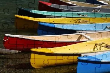 Canoe colorate