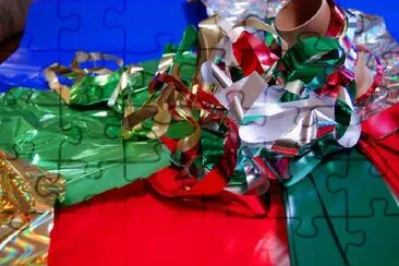 Xmas Wrapping Paper jigsaw puzzle