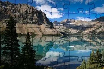 Bow Lake en el Parque Nacional Banff