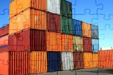 Containers Waiting to be Loaded jigsaw puzzle