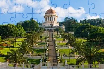 Bahai Gardens, Haifa, Israel jigsaw puzzle