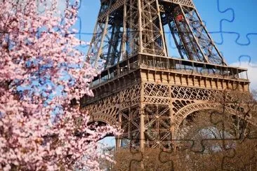 Spring in Paris jigsaw puzzle