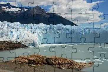 Perito Moreno-glaciären, Patagonien, Argentina