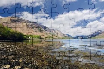 Loch Leven, Scotland jigsaw puzzle