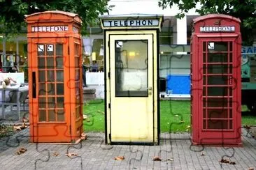 Telephone Booths jigsaw puzzle