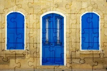 Blue Windows jigsaw puzzle