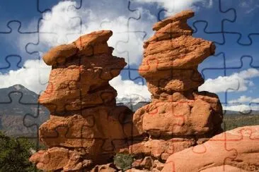 Siamese Twins Rock Formation jigsaw puzzle