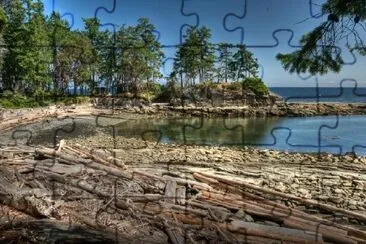 Valdes Island, British Columbia, Canada jigsaw puzzle