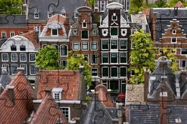 Dutch Canal Houses jigsaw puzzle