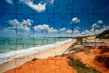 Ponta do Madeiro, Near Pipa, Brazil jigsaw puzzle