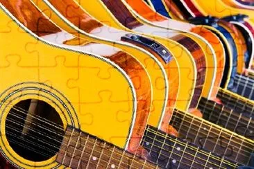 Guitars jigsaw puzzle