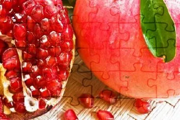 Ripe Pomegranate jigsaw puzzle