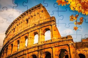 Colosseum at Sunset, Rome, Italy jigsaw puzzle