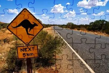 Kangaroo Sign, Australien