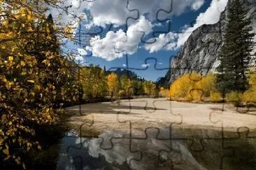 Scène d'automne, Yosemite Park, California, USA