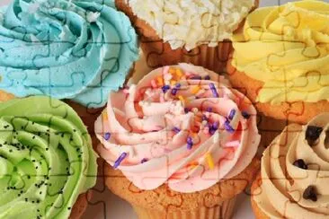 Birthday Cupcakes jigsaw puzzle