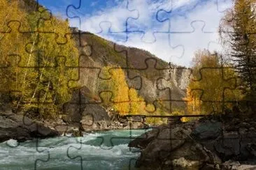 A Bridge Over the River jigsaw puzzle