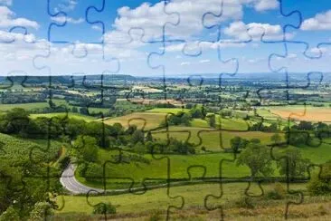 Rural Scenery, Cotswolds UK  jigsaw puzzle