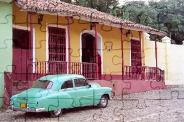 Cuban Car jigsaw puzzle