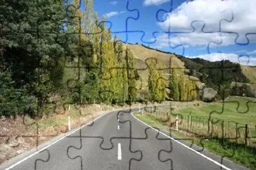 Rural Road, New Zealand jigsaw puzzle