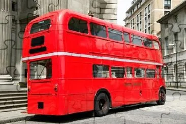 London Double Decker Bus jigsaw puzzle