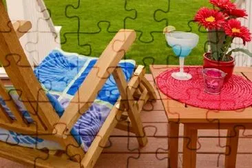 summer Home Scene jigsaw puzzle