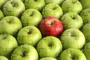 One Red Apple jigsaw puzzle