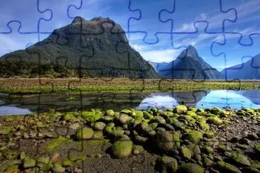 Milford Sound, New Zealand  jigsaw puzzle