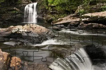 Waterfall jigsaw puzzle