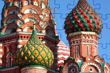 Saint Basil's Cathedral, Moscow, Russia jigsaw puzzle