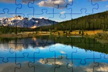 Lake and Mountain View jigsaw puzzle