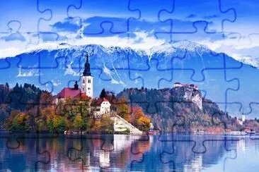 Bled Lake Island, Slovenia jigsaw puzzle