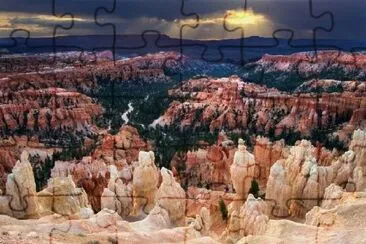 Inspiration Point, Grand Canyon, California, USA jigsaw puzzle