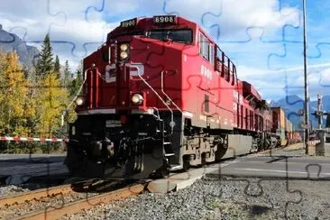 Canadian Pacific Freight Train jigsaw puzzle