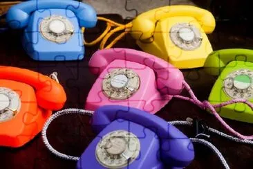 Rotary Dial Telephones jigsaw puzzle