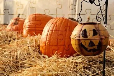 Festive Autumn Pumpkins jigsaw puzzle