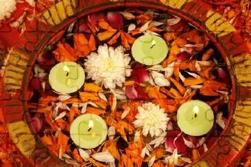 Floating Candles, Diwali Decoration jigsaw puzzle