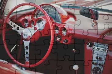 Red Car jigsaw puzzle