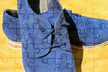 Blue Shoes jigsaw puzzle