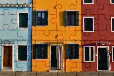 Burano, Venice, Italy jigsaw puzzle