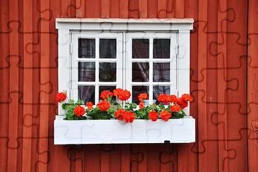 Wooden House and Window jigsaw puzzle