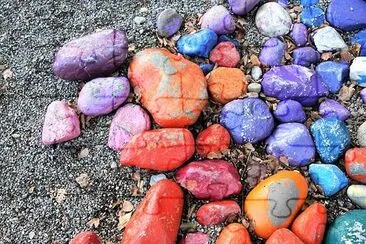 Piedras de colores