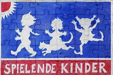 Spelande Kinder