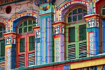 Singapore Architecture jigsaw puzzle