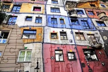 Vienna Hundertwasser jigsaw puzzle