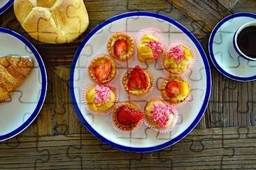 Desayuno de pastelería