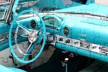 Ford Thunderbird Dashboard jigsaw puzzle