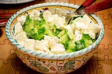 Salada de pepino