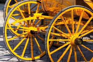 Roues de chariot